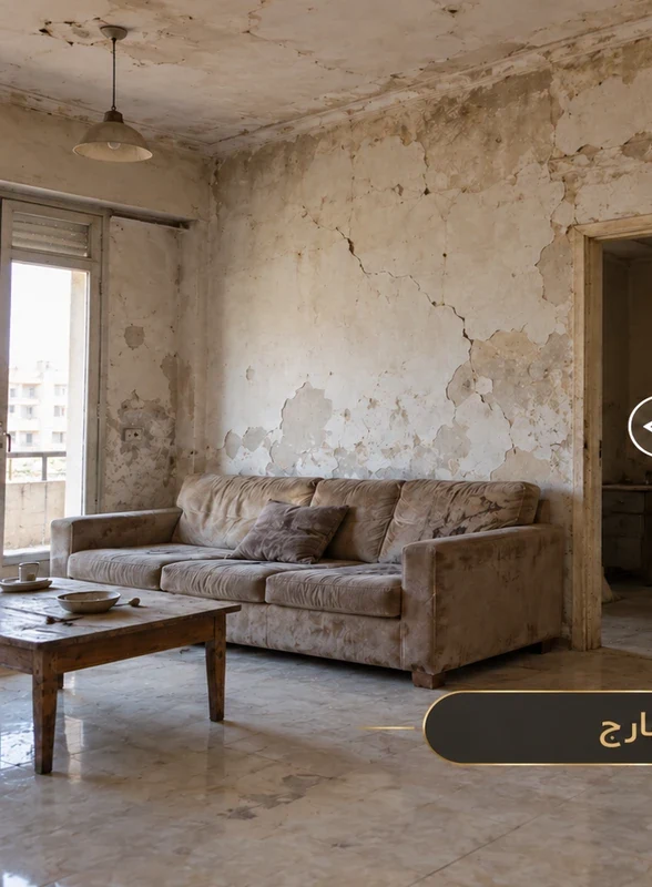 قبل الدهان والتشطيب