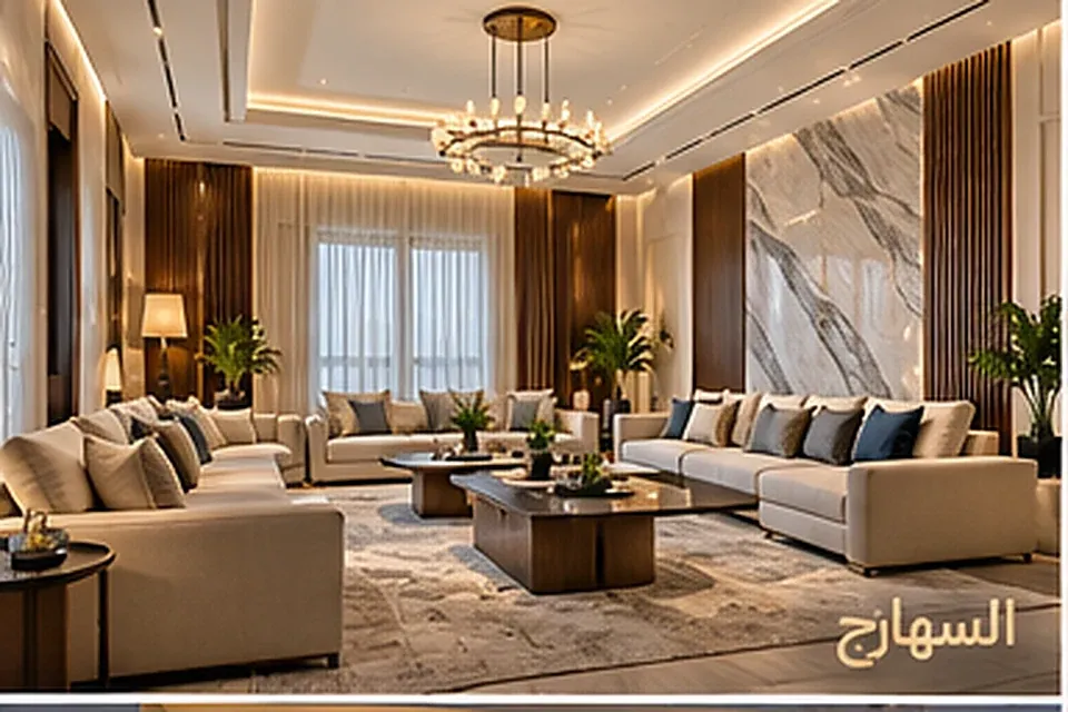 ديكورات داخلية من السهارج